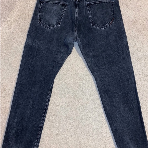 Banana Republic Slim black/grey jeans 34Wx30L - Picture 2 of 4